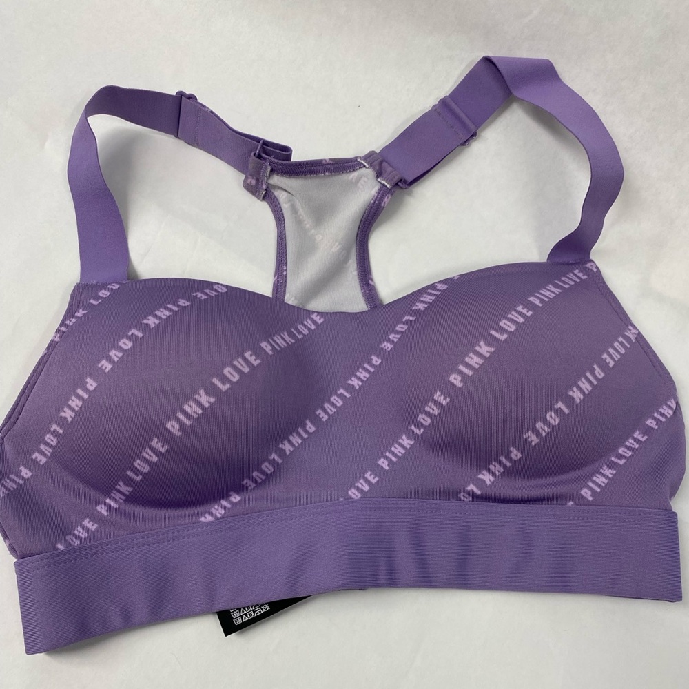 Pink Active Women's Sports Bra